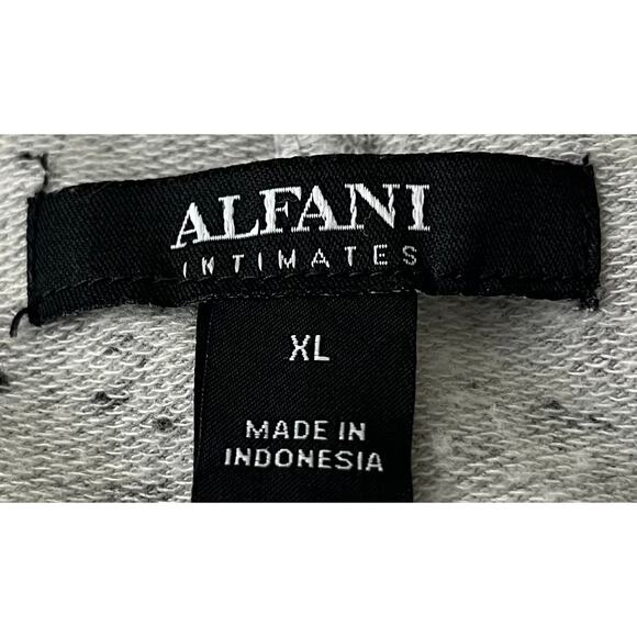 ALFANI DOLMAN CAP SLV PULL-OVER ROUND NECK TOP, WOMENS, XL, GREY WITH FLECKS - Picture 10 of 12